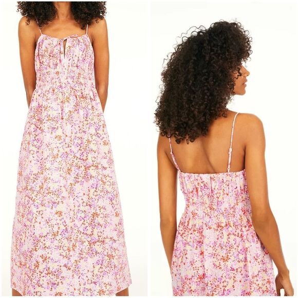 H&M Floral Cotton Dress New - Picture 2 of 6
